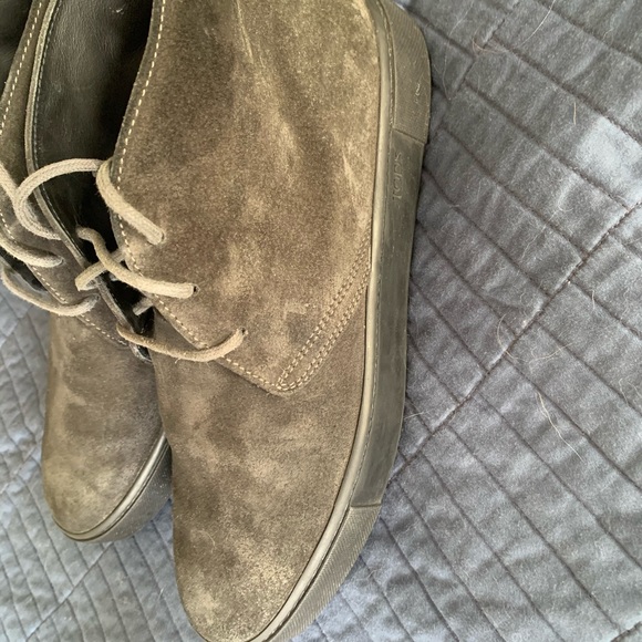 Men’s Tods Desert Boots. Charcoal Color Size 10.5 main image 4